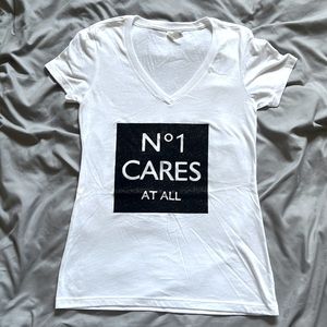 White T-Shirt with logo size M